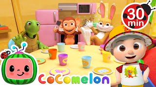 My Breakfast Song  CoComelon  Kids Cartoons amp Nursery Rhymes  Moonbug Kids [upl. by Siuqram]