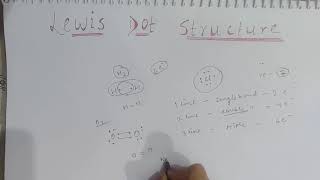 Trick To Draw Lewis Dot Structure Lewis Dot Structure Chemical Bonding Class11 In 5 Minutes [upl. by Airottiv]