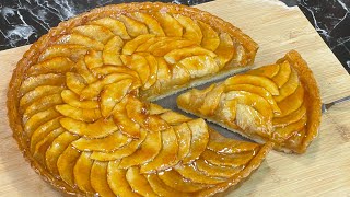 RECETTE DÉTAILLÉE DE LA TARTE AUX POMMES 🍏 100 maison 🍎 Deli Cuisine [upl. by Proctor466]