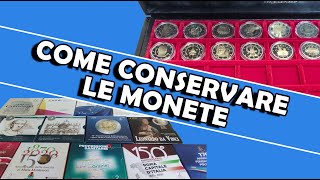 Come Conservare le Monete Proof e FDC  Fondo Specchio e Fior di Conio  2 Euro [upl. by Kiryt]