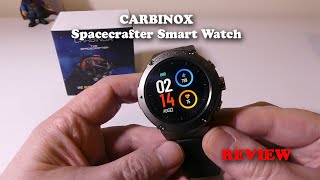 CARBINOX Spacecrafter Rugged Smart Watch Durability Test and REVIEW [upl. by Genesia]