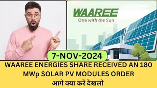 WAAREE ENERGIES SHARE 5 JUMP  WAAREE ENERGIES SHARE NEWS TODAY  WAAREE ENERGIES TARGET 🎯 [upl. by Madden]