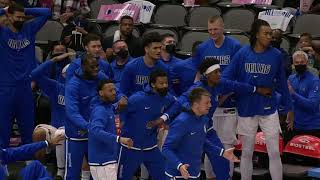 The Bench Reaction To This INSANE Reverse Dunk 😂 [upl. by Nautna]