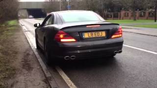 Mercedes SL500 exhaust sound [upl. by Alag]