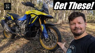 The BEST Adventure Bike Tyres  Pirelli Rally Scorpion Review [upl. by Eddi]