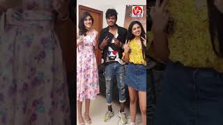 actress dhanya balakrishna amp siddhi idhani youtubeshorts shorts viralvideo trending telugu [upl. by Ysdnil277]