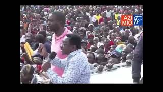 Super Senetor Edwin Sifuna breathes fire at Kware Dam [upl. by Nilhtac]