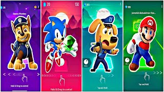 PAW Patrol 🆚 Sonic 🆚 Sgeriff Labrador 🆚 Spiderman 🆚 Who Will Win [upl. by Etheline]