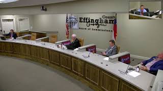 Effingham County Planning Board Meeting August 13th 2024 [upl. by Latsirk]