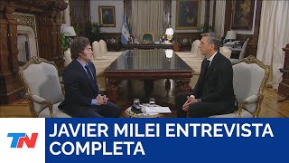 Javier Milei en TN I Entrevista completa del 30062024 [upl. by Aivila]