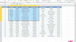 Formation Excel 2010  003Sélectionner des cellules [upl. by Otsirave450]