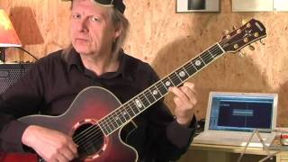 Blues Simple Fingerstyle Lesson by Siggi Mertens [upl. by Spain352]