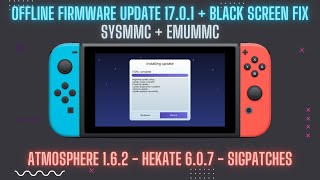 How to Update modded Nintendo Switch Offline  Black screen Fix  1701 [upl. by Nalepka]