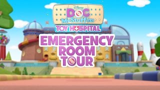 Emergency Room  Toy Hospital Tour  Doc McStuffins  Disney Junior [upl. by Atat]