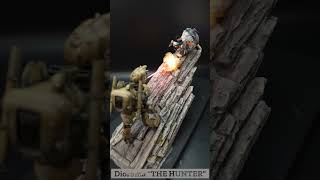 DIORAMA quotTHE HUNTERquot MaK Maschinen Krieger 120 Scale model kits [upl. by Htabazile]