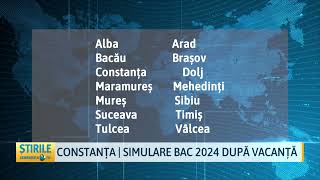 Constanța  Simulare bac 2024 după vacanță [upl. by Lyons]