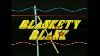 BLANKETY BLANK Full Opening Title Sequence amp Theme Tune With Les Dawson [upl. by Atinas578]