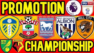 WHO WILL BE PROMOTED FROM THE CHAMPIONSHIP [upl. by Maddocks157]