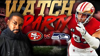 49ers vs Seahawks Showdown Live Reaction amp Commentary [upl. by Santa447]