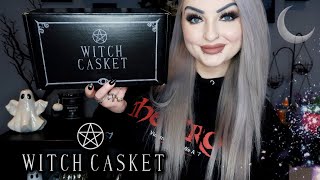 Witch Casket  Monthly Subscription Box Unboxing  February 2023 [upl. by Lainey964]