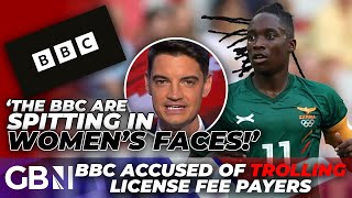 BBC blasted for TROLLING license fee payers after player who FAILED gender tests womens award [upl. by Kirsteni]