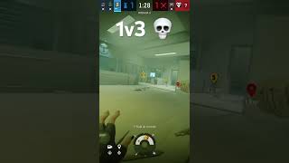 1V3 DE CAVEIRA  FINAL DE PARTIDA R6 [upl. by Jolda]