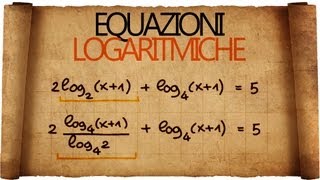 Equazioni Logaritmiche  Spiegazione con Esempi [upl. by Nared]