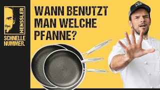 Wann benutzt man welche Pfanne  Hensslers Anleitungen Tipps amp Tricks [upl. by Heinrik21]