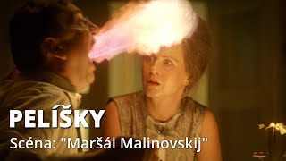 Pelíšky  Scéna quotMaršál Malinovskijquot HD [upl. by Suiramaj706]