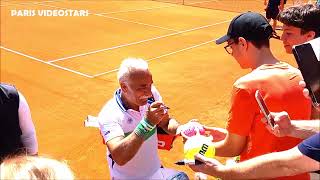 Mansour Bahrami  Paris 7 june 2024 during Roland Garros French Open of Tennis Trophée des Légendes [upl. by Gnof63]