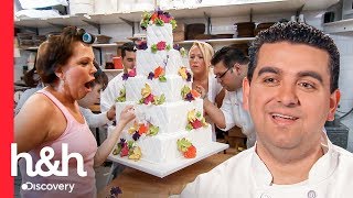 Novia enloquece y destruye su propio pastel frente a Buddy  Cake Boss  Discovery HampH [upl. by Jelks585]