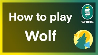 Wolf Golf Game on the Skins App [upl. by Anotal153]