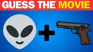 Guess The Movie By Emoji 👽  Emoji Quiz [upl. by Dadivitan11]