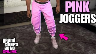 UPDATED HOW TO GET PINK JOGGERS IN GTA 5 ONLINE AFTER PATCH 169 SUPER EASY [upl. by Sivla]