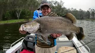 Lake Monduran November Barra Fishing [upl. by Nabalas]