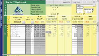 Right J Overview  ACCA Manual J Load Calculation [upl. by Vonni965]