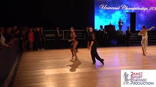 Stirparo amp Petronilli  DSH UC 2024 Adult Open Latin 4th Round Jive [upl. by Yelahc]