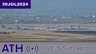 🔴 LIVE Cam Athens Airport  30JUL2024 [upl. by Rawde]