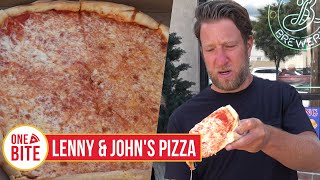 Barstool Pizza Review  Lenny amp Johns Pizza Brooklyn NY presented by Tommy John [upl. by Lianne]