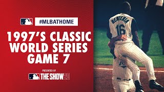 1997 World Series Game 7 Indians vs Marlins  MLBAtHome [upl. by Ydissac]