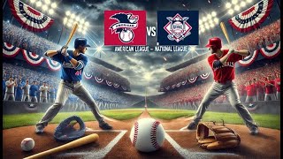 American League AL vs National League NL  The Ultimate MLB Showdown [upl. by Yrdua]