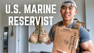 Day In The Life Of A Marine Reservist DRILL WEEKEND [upl. by Brewster]