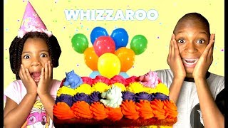 Kids Birthday Morning Routine Whizzaroo Family Vlogs [upl. by Fafa]