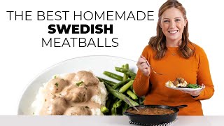 How to Make Swedish Meatballs [upl. by Kcired]