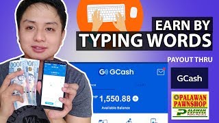 EARN BY TYPING WORDS PAANO KUMITA SA PAG TATYPE LANG Free TYPING job Philippines [upl. by Hgierb]