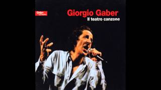 Giorgio Gaber  Lodore 4  CD1 [upl. by Bilbe]