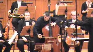 Capuzzi double bass concerto 1st mov  Božo Paradžik double bass SWDKOSebastian Tewinkel [upl. by Ragnar]