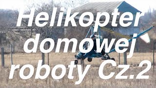 Helikopter domowej robotyopis i wywiad z konstruktoremCz2 Homemade helicopter هلیکوپتر خانگی [upl. by Aelanej]