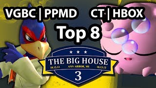 The Big House 3  PPMD Falco Vs Hungrybox Jigglypuff  Losers Finals  SSBM [upl. by Nuawd883]