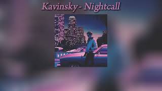 Kavinsky  Nightcall   Lyrics  Thaisub   Drive 2011 [upl. by Fotina]